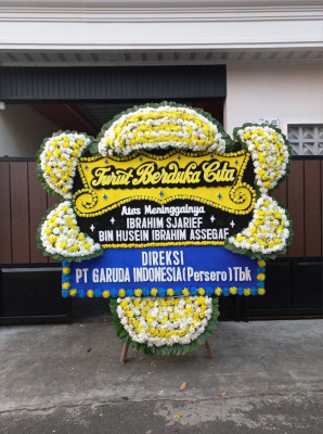 Papan Bunga Duka di Oklip