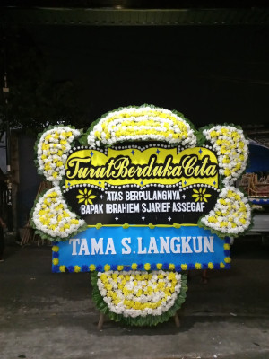 Papan Bunga Duka di Oklip