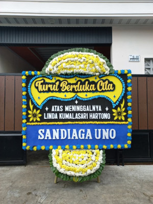 Papan Bunga Duka di Oklip