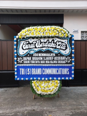 Papan Bunga Duka di Oklip